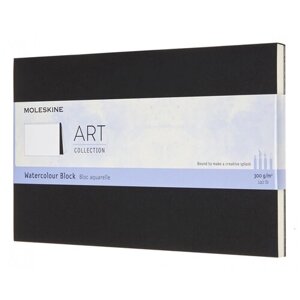 Блокнот для акварели Moleskine Art Watercolor Large, 72 стр, черный