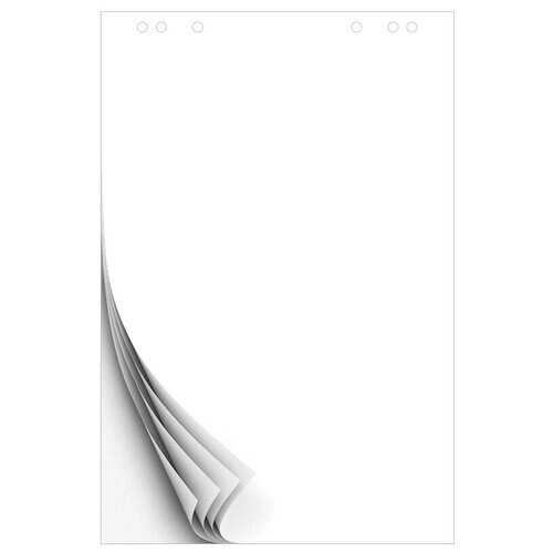 Блокнот для флипчарта OfficeSpace 67,5*98см, 10л., белый, 80г/м2 257320 от компании М.Видео - фото 1