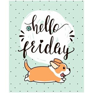 Блокнот Malamalama позитивного настроения. HELLO FRIDAY