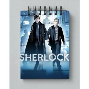 Блокнот Шерлок, Sherlock №5, Размер А4, 21 на 30 см