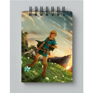 Блокнот The Legend of Zelda, Легенда о Зельде №1, А4