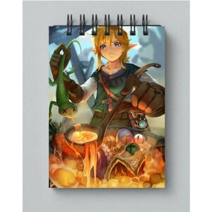 Блокнот The Legend of Zelda, Легенда о Зельде №2, А4