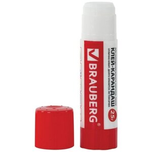 BRAUBERG Клей-карандаш 220871, 5 шт. 5 шт. 25 г