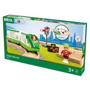 Brio Круговая железная дорога с зеленым поездом 33847