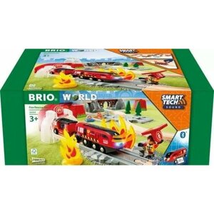 Brio Пожарно-спасательный комплект деревянная дорога