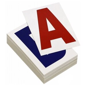 Буквы, Вундеркинд с пеленок (карточки Домана мини, обучающая игра)