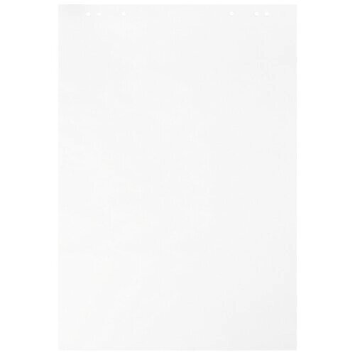 Бумага для флипчартов блок бумаги д/флипчартов белый 67,5х98 20 лист. 80гр. от компании М.Видео - фото 1