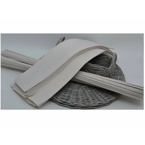 Бумага для плетения лозы 7х30 см 3 кг/3150 полосок от компании М.Видео - фото 1