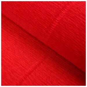 Бумага гофрированная 618 "Красный мандарин", 50 см х 2,5 м 4320157