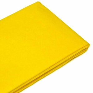 Бумага тишью "ЭлиРус" 50*66 см, желтая, 10 листов