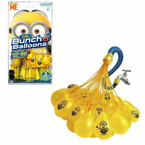 Bunch O Balloons (Банч О Балунс) Стартовый набор "Миньоны": 100 шаров от компании М.Видео - фото 1