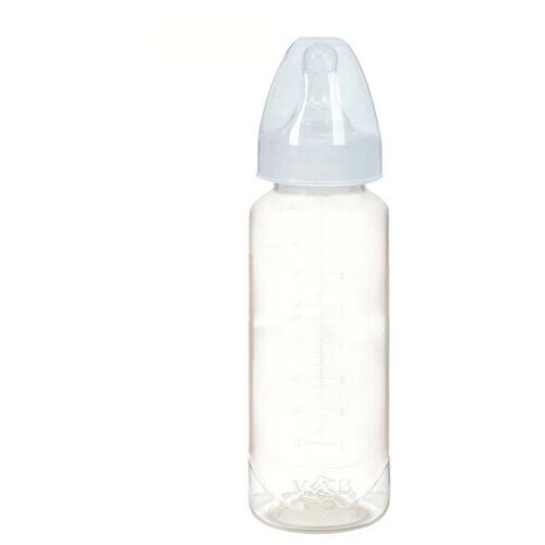 Бутылочка для кормления 250 мл цилиндр, цвет белый от компании М.Видео - фото 1