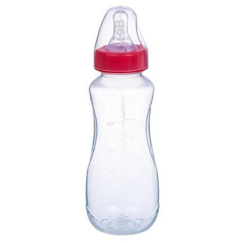 Бутылочка для кормления 250 мл приталенная, цвет красный 2969736 от компании М.Видео - фото 1