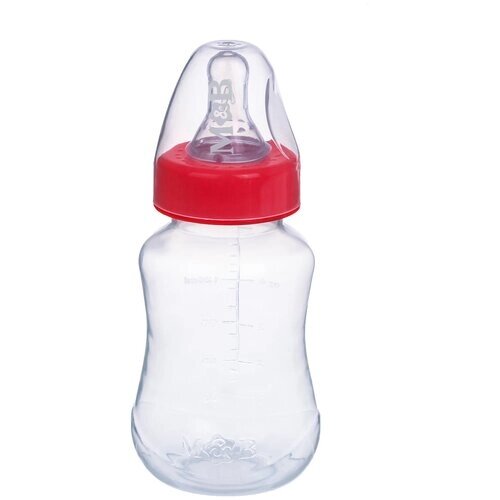 Бутылочка для кормления детская приталенная "Mum&Baby", 150 мл, от 0 мес., цвет красный, от компании М.Видео - фото 1