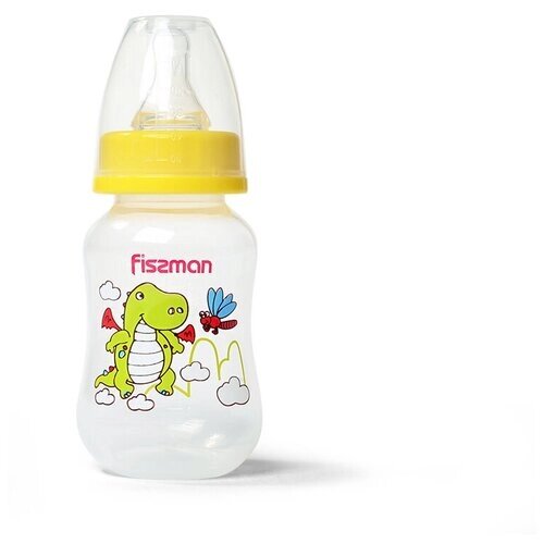 Бутылочка для кормления Fissman 125 мл, цвет салатовый, пластик (6872) от компании М.Видео - фото 1