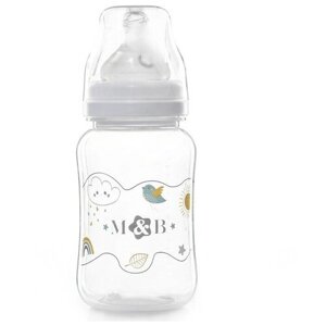 Бутылочка для кормления Mum&Baby, широкое горло, 270 мл.