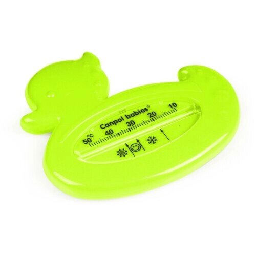Canpol Babies Термометр для ванны - утка, цвет: зеленый от компании М.Видео - фото 1
