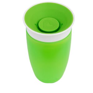 Чашка Munchkin непроливайка Miracle 360° 12096, зеленый