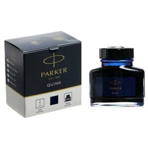 Чернила Parker Bottle Quink Z13 для перьевой ручки, темно-синие чернила 57 мл