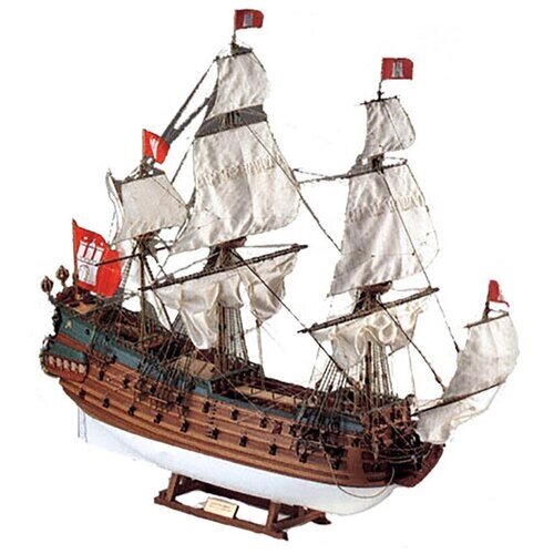 Чертеж корабля Wappen Von Hamburg, масштаб 1:50, Corel (Италия), DM28 от компании М.Видео - фото 1