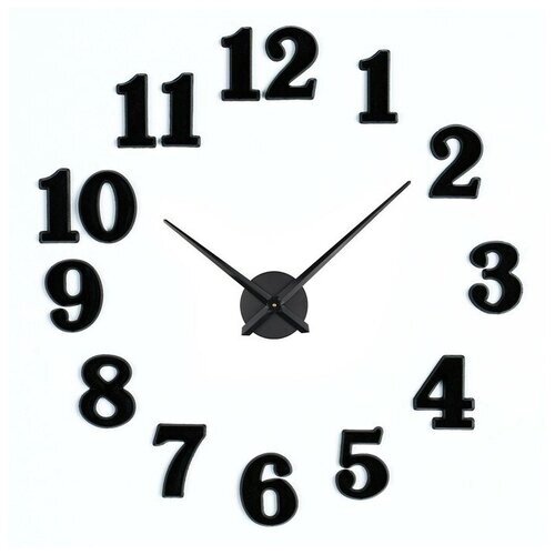 Цифры для часов 15 шт, h-2.5 см, чёрный от компании М.Видео - фото 1