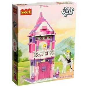 COGO Конструктор «Девчонки: принцесса в замке», 167 деталей