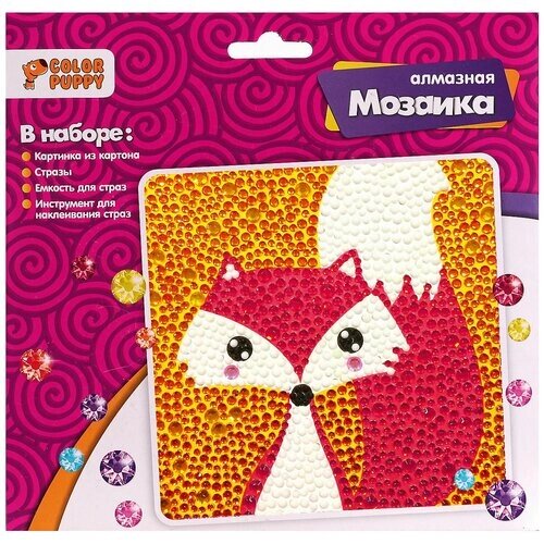 Color Puppy Алмазная мозаика "Лиса" от компании М.Видео - фото 1