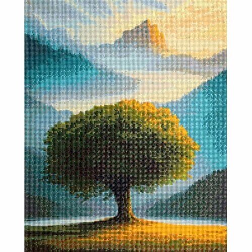 Cr 450159 Алмазная мозаика 'Дерево 'Мудрости', 40х50, Cristyle от компании М.Видео - фото 1