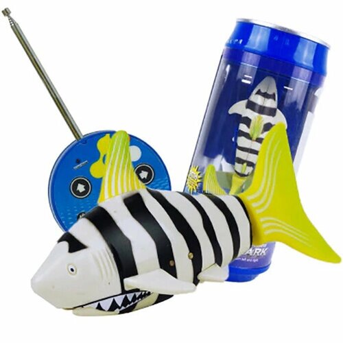 Create Toys Радиоуправляемая рыбка-акула (желтая, водонепроницаемая в банке) - 3310B-3 от компании М.Видео - фото 1