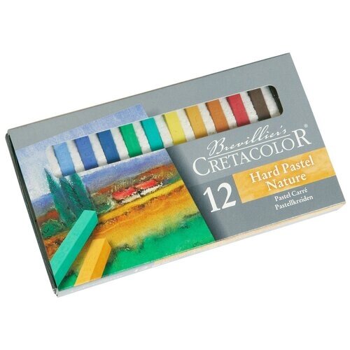 Cretacolor Набор сухой пастели для пейзажей "NATURE", размер пастели 7х7, длина пастели 72 мм, 12 цветов sela от компании М.Видео - фото 1