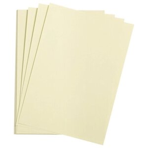 Цветная бумага 500*650мм, Clairefontaine "Etival color", 24л., 160г/м2, бледно-зеленый, легкое зерно, 30%хлопка, 70%целлюлоза, 320284