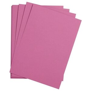 Цветная бумага 500*650мм, Clairefontaine "Etival color", 24л., 160г/м2, фиолетовый, легкое зерно, 30%хлопка, 70%целлюлоза, 320278