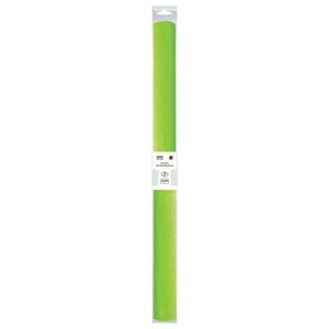 Цветная бумага крепированная в рулоне ТРИ СОВЫ, 50х250 см, 1 л. 10 наборов в уп. 10 л. , зеленое яблоко