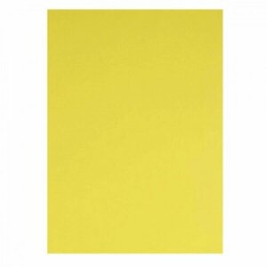 Цветная тонированная бумага "Ярко-желтый", А4, 10 листов
