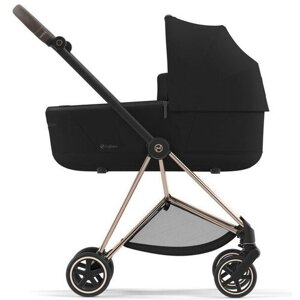 Cybex Mios III Коляска 2 в 1 новое поколение, рама Rosgold/текстиль Deep Black (2023)