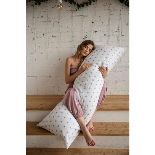 Дакимакура подушка с наволочкой 150х50 для обнимания длинная для беременных обнимашка для сна 150см от компании М.Видео - фото 1