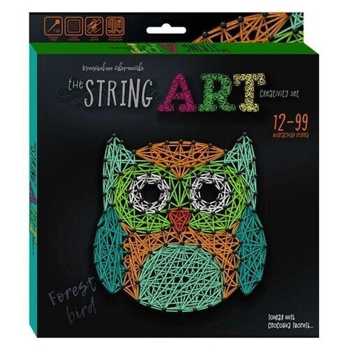 Danko Toys Набор для творчества String Art Сова (STRA-01-02) мультиколор от компании М.Видео - фото 1