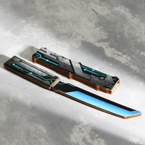 Дарим Красиво Сувенир деревянный "Нож танто" тразистор от компании М.Видео - фото 1