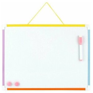 Darvish Набор для детей (доска для рисования и письма 39,5*30см +маркер +2магнита), 1шт