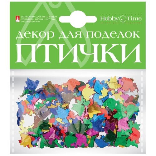 Декоративные элементы Набор № 12 "сказочные птички" 4 вида. Цена за 1 набор от компании М.Видео - фото 1