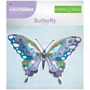 Декоративные наклейки 3D "бабочка" ВИД 1, Арт. 2-291/01