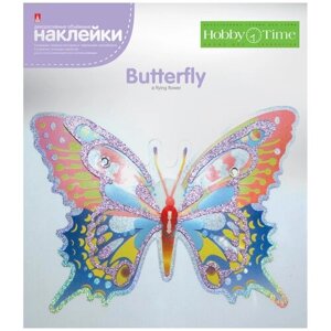 Декоративные наклейки 3D "бабочка" ВИД 10, Арт. 2-291/10