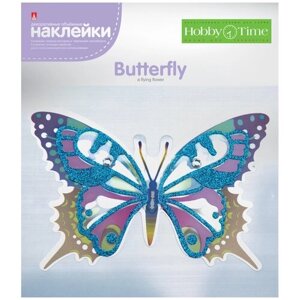 Декоративные наклейки 3D "бабочка" ВИД 2, Арт. 2-291/02