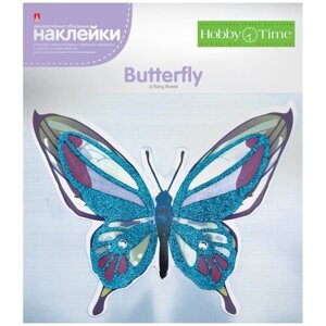 Декоративные наклейки 3D "бабочка" ВИД 6, Арт. 2-291/06