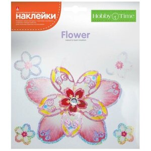 Декоративные наклейки 3D "цветок" ВИД 2, Арт. 2-292/02
