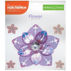 Декоративные наклейки 3D "цветок" ВИД 5, Арт. 2-292/05