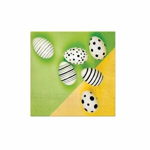 Декупажная карта - Современные яйца, салфетки трехслойные, 33 х 33 см, 1 упаковка