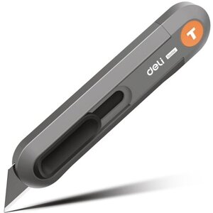 Deli Tools Технический нож, Home Series Gray, HT4008C серый