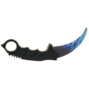 Деревянный нож-керамбит Dragon Glass, из игры ксго и Стандофф 2/Standoff 2, Maskbro