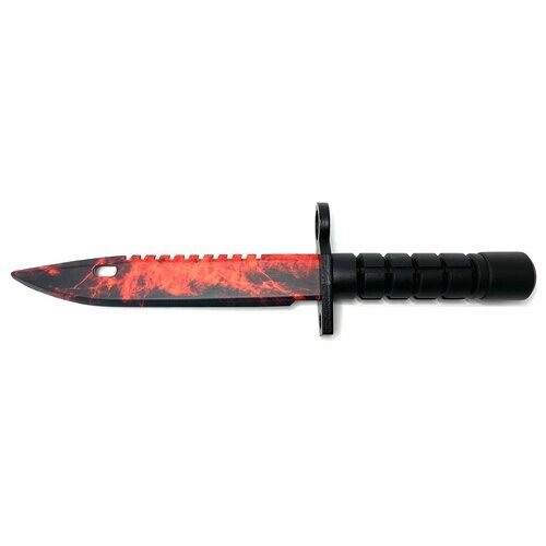 Деревянный штык-нож М-9 Байонет. Counter Strike: GO Волны Рубин от компании М.Видео - фото 1